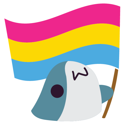 :blobhaj_holding_pan_flag: